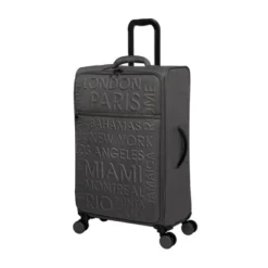 It Luggage Citywide Softside Medium Checked Spinner Suitcase -Vera Bradley || Rockland || Disney Shop GUEST 00020e06 9af5 4152 a4c3 2d0cad929a8e