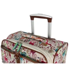 Lily Bloom Giraffe Park 3Pc Softside Expandable Spinner Set (20/24/28)