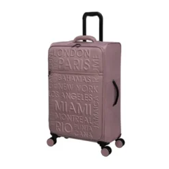It Luggage Citywide Softside Medium Checked Spinner Suitcase -Vera Bradley || Rockland || Disney Shop GUEST 02b743b7 453c 4543 b60f 93cca612982a