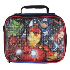 Marvel Avengers 5 Pc Kids Backpack Set Lunch Box Key Chain Pencil Case Carabiner Multicoloured -Vera Bradley || Rockland || Disney Shop GUEST 103a937d 34f7 4999 b1c7 961363013655