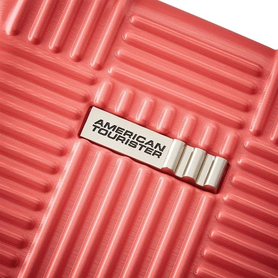 American Tourister NXT Checkered Hardside Carry On Spinner Suitcase 4 American Tourister NXT Checkered Hardside Carry On Spinner Suitcase - Image 4