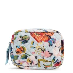 Vera Bradley Women's Cotton Zip-Around Jewelry Folio -Vera Bradley || Rockland || Disney Shop GUEST 149a2b2b fdf1 486b 8ac0 1689ac22dda5