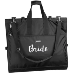 WallyBags 66" Premium Tri-Fold Carry On Destination Wedding Gown Travel Bag With Multiple Pockets And Shoulder Strap -Vera Bradley || Rockland || Disney Shop GUEST 1fa6e58c 4d71 4587 8c5b 4904257c7151