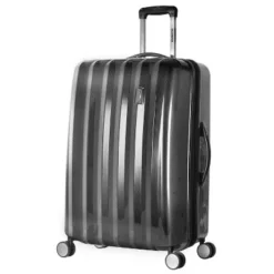 Olympia USA Titan Expandable Hardside Checked Spinner Suitcase - Black -Vera Bradley || Rockland || Disney Shop GUEST 29f05db1 13fe 485b 9080 9653fed92aab