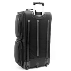 JWorld Brighton 140L Rolling Duffel Bag - Black