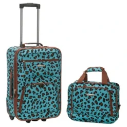 Rockland Fashion 2pc Softside Luggage Set -Vera Bradley || Rockland || Disney Shop GUEST 3b00e6b1 0bc2 4762 91e3 e12390610e1b