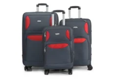 Zoe Soft Shell Lightweight Expandable 360 Dual Spinning Wheels Combo Lock 28", 24", 20" 3 Piece Luggage Set -Vera Bradley || Rockland || Disney Shop GUEST 3cd20381 29ee 49d8 9826 26a78f8b798b