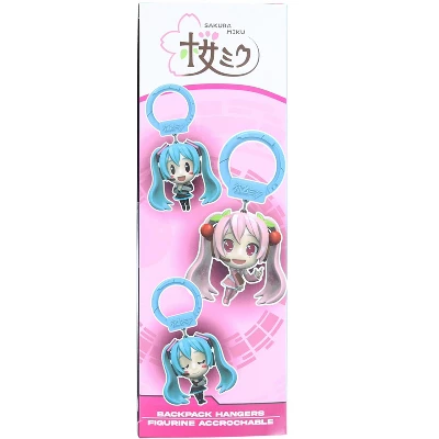 Just Toys Hatsune Miku 5-Piece Backpack Hanger Collectors Box 2 Just Toys Hatsune Miku 5-Piece Backpack Hanger Collectors Box - Image 2