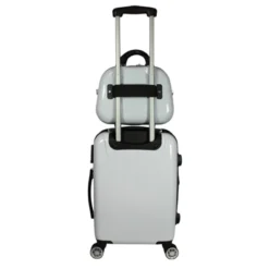 World Traveler Butterfly 2-piece Hardside Carry-on Spinner Luggage Set