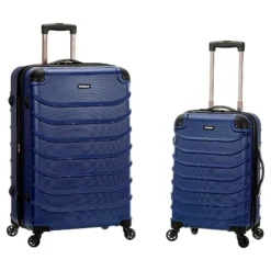 Rockland Pebble Beach 2pc Expandable ABS Hardside Carry On Spinner Luggage Set -Vera Bradley || Rockland || Disney Shop GUEST 49516adc 66bf 4e36 8731 df7d4cfcb6ae