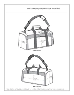 Port Authority 30L Duffel Bag For Gym, Sports, And Workouts Athletes - With Separate End Pouch For Shoes Or Gear -Vera Bradley || Rockland || Disney Shop GUEST 4d1c534b f21f 4e35 9055 2a5bfe7ff0ed