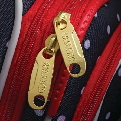 American Tourister Minnie Mouse Red Bow Softside Carry On Spinner Suitcase 8 American Tourister Minnie Mouse Red Bow Softside Carry On Spinner Suitcase - Image 8