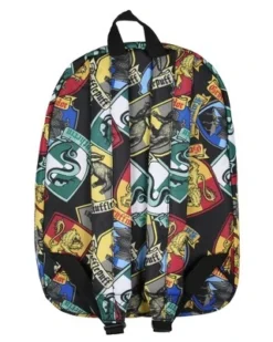 Harry Potter Backpack Hogwarts Houses Crest Laptop School Travel Backpack Multicoloured -Vera Bradley || Rockland || Disney Shop GUEST 55bf40ab 10ae 4226 9b58 da34c66f135c