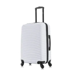 DUKAP Adly Lightweight Hardside Medium Checked Spinner Suitcase -Vera Bradley || Rockland || Disney Shop GUEST 5917da8c c767 4b99 b75d fc79ec1ec1a3
