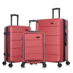 InUSA Elysian Lightweight Hardside Carry On Spinner 3pc Luggage Set -Vera Bradley || Rockland || Disney Shop GUEST 5a5af6ef 8e36 456b 90e3 0d1f188ab8ce