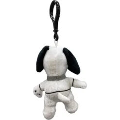Peanuts JINX Inc. Snoopy In Space 4 Inch Plush Clip | Snoopy In White Astronaut Suit