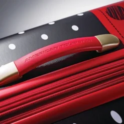 American Tourister Minnie Mouse Red Bow Hardside Carry On Spinner Suitcase -Vera Bradley || Rockland || Disney Shop GUEST 5f9527f5 e8b3 46bc a478 563c140fe8c1