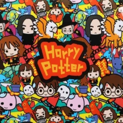 Harry Potter Chibi Wizards & Creatures Kids Foldable 2 Wheel Hard Shell Luggage -Vera Bradley || Rockland || Disney Shop GUEST 70bdbf6c 4fe3 419f a829 f1e6d721a2b2