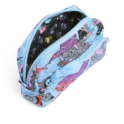 Vera Bradley Women's Cotton Mini Cosmetic 3 Vera Bradley Women's Cotton Mini Cosmetic - Image 3