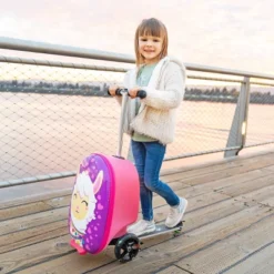 Kiddietotes Kids' Hardside Carry On Suitcase Scooter -Vera Bradley || Rockland || Disney Shop GUEST 7a31ef5d ff1d 40dc b561 84a5ba70ce33