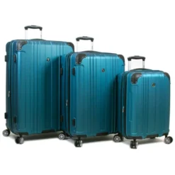 Dejuno Kingsley 3-Piece Hardside Spinner Luggage Set With TSA Lock -Vera Bradley || Rockland || Disney Shop GUEST 7b66db41 fb28 4075 8a11 4574c2aaed6d