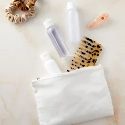 Genie Crafts 24 Pack Travel Containers Empty Bottles With Flip Cap, Toiletry Containers For Cosmetic Shampoo, Lotion, Toner, 2 OZ