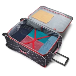 American Tourister Minnie Mouse Red Bow Softside Carry On Spinner Suitcase 11 American Tourister Minnie Mouse Red Bow Softside Carry On Spinner Suitcase -Vera Bradley || Rockland || Disney Shop GUEST 7d2b29b4 6914 418b b619 079b7cd16fa3