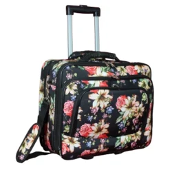 World Traveler Rolling 17-inch Laptop Case -Vera Bradley || Rockland || Disney Shop GUEST 7ebaa3c6 43c1 4ecb bc8c 3886565edd44