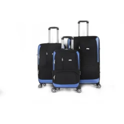 Mirage Luggage Dominic Soft Shell Lightweight Expandable 360 Dual Spinning Wheels Combo Lock 28", 24", 20" 3 Piece Luggage Set -Vera Bradley || Rockland || Disney Shop GUEST 870df7a8 8018 4fd9 afeb da0970d9cc41