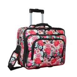 World Traveler Rolling 17-inch Laptop Case -Vera Bradley || Rockland || Disney Shop GUEST 87123a3a b668 4c99 b513 cbcd4d79c8ed