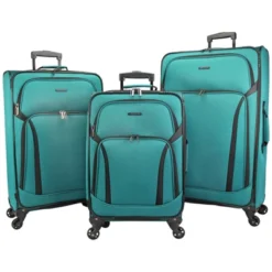 Dejuno Oslo 3-Piece Lightweight Expandable Spinner Luggage Set -Vera Bradley || Rockland || Disney Shop GUEST 87c0e298 d056 4125 844f 7ed754889512