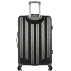Rockland Barcelona 3pc Hardside Checked Luggage Set