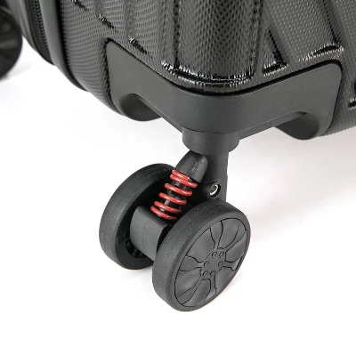 DUKAP STRATOS Lightweight Hardside Large Checked Spinner Suitcase 5 DUKAP STRATOS Lightweight Hardside Large Checked Spinner Suitcase - Image 5