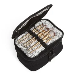 Vera Bradley Women's Microfiber Brush Up Cosmetic Case