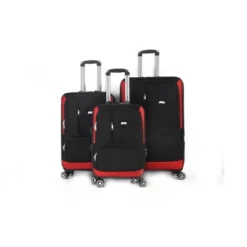 Mirage Luggage Dominic Soft Shell Lightweight Expandable 360 Dual Spinning Wheels Combo Lock 28", 24", 20" 3 Piece Luggage Set -Vera Bradley || Rockland || Disney Shop GUEST 9e97f39e c92c 4226 a59f f0b2506a20b7