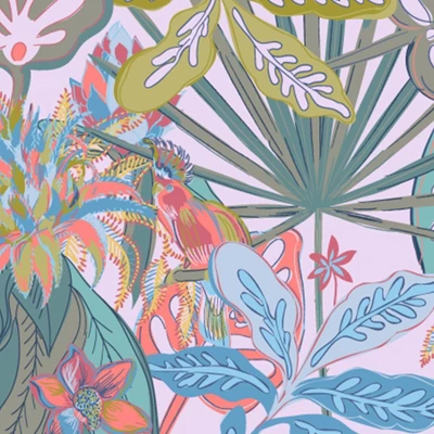 Vera Bradley Women's Cotton Pocket Ditty Bag 2 Vera Bradley Women's Cotton Pocket Ditty Bag - Image 2