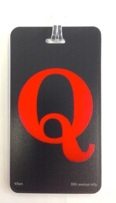 Fifth Avenue Manufacturers Alphabet Luggage Tags 7 Fifth Avenue Manufacturers Alphabet Luggage Tags - Image 7