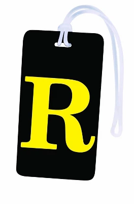 Fifth Avenue Manufacturers Alphabet Luggage Tags 12 Fifth Avenue Manufacturers Alphabet Luggage Tags - Image 12