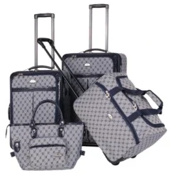 American Flyer Signature 4pc Softside Luggage Set -Vera Bradley || Rockland || Disney Shop GUEST ab7b6b80 6c30 4171 b7eb ae83c3c82ea1