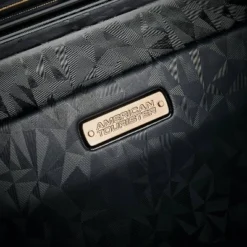 American Tourister Belle Voyage Hardside Medium Checked Spinner Suitcase - Black -Vera Bradley || Rockland || Disney Shop GUEST acddbcbc 2368 4f20 928c 9f6a159db734