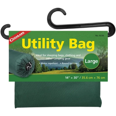Coghlan's Utility Bag, 14" X 30", Water Repellent Storage, Camping Clothing 1 Coghlan's Utility Bag, 14" X 30", Water Repellent Storage, Camping Clothing