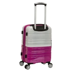 Rockland Melbourne Expandable Hardside Carry On Spinner Suitcase