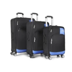 Mirage Luggage Brian Soft Shell Lightweight Expandable 360 Dual Spinning Wheels Combo Lock 28", 24", 20" 3 Piece Luggage Set -Vera Bradley || Rockland || Disney Shop GUEST be035680 e4c2 4242 9f02 743768e24f87