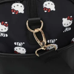 SANRIO Hello Kitty AOP In Nylon With PU Accents Black Wheeled Duffle 8 SANRIO Hello Kitty AOP In Nylon With PU Accents Black Wheeled Duffle -Vera Bradley || Rockland || Disney Shop GUEST c14922b4 5f56 48c6 b908 55963f6ab1cf