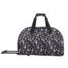 Betsey Johnson Wheeled Weekender Bag