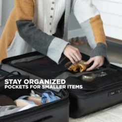 Nomatic Hardside Spinner Wheel Luggage With TSA Lock, Check In