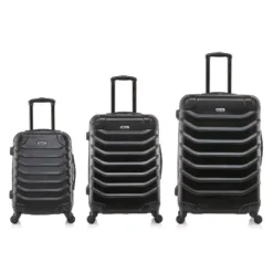 InUSA Endurance Lightweight Hardside Checked Spinner Luggage Set 3pc -Vera Bradley || Rockland || Disney Shop GUEST cd3c74d1 9a9a 4ab3 85c6 3ffef6a3dd17