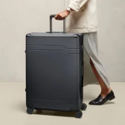 Signature Hardside Trunk Large Checked Spinner Suitcase - Open Story™