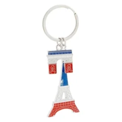 Juvale 6 Pack Paris Keychain, France Souvenir Gift, Eiffel Tower, French Flag, And Arc De Triomphe Metal Key Rings -Vera Bradley || Rockland || Disney Shop GUEST db7d274f 915e 479f b2b3 a639e4f31f9b