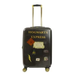 WB Harry Potter Ful Hogwart Express Hardside Printed Abs 25 Inch Luggage Black